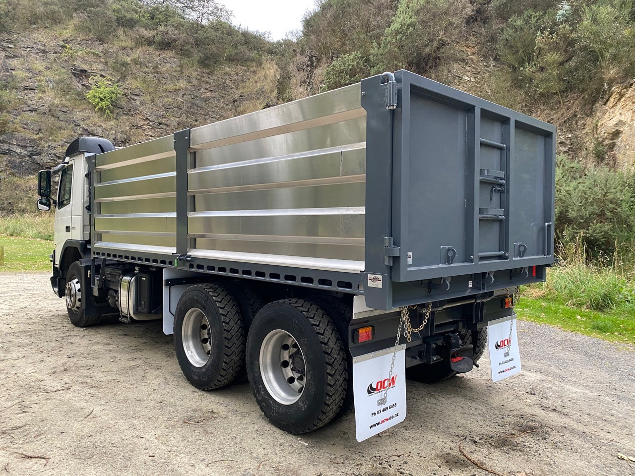 X Volvo Dropside Tipper